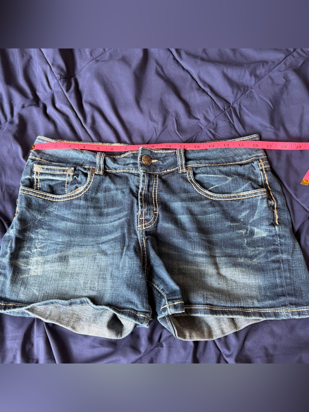 BKE "Culture" Denim Shorts
- dark wash